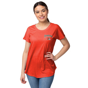 Cleveland Browns NFL Womens Script Wordmark Tunic Top