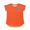 Denver Broncos NFL Womens Script Wordmark Tunic Top