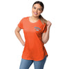 Denver Broncos NFL Womens Script Wordmark Tunic Top