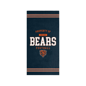 Chicago Bears NFL Property Of Beach Towel