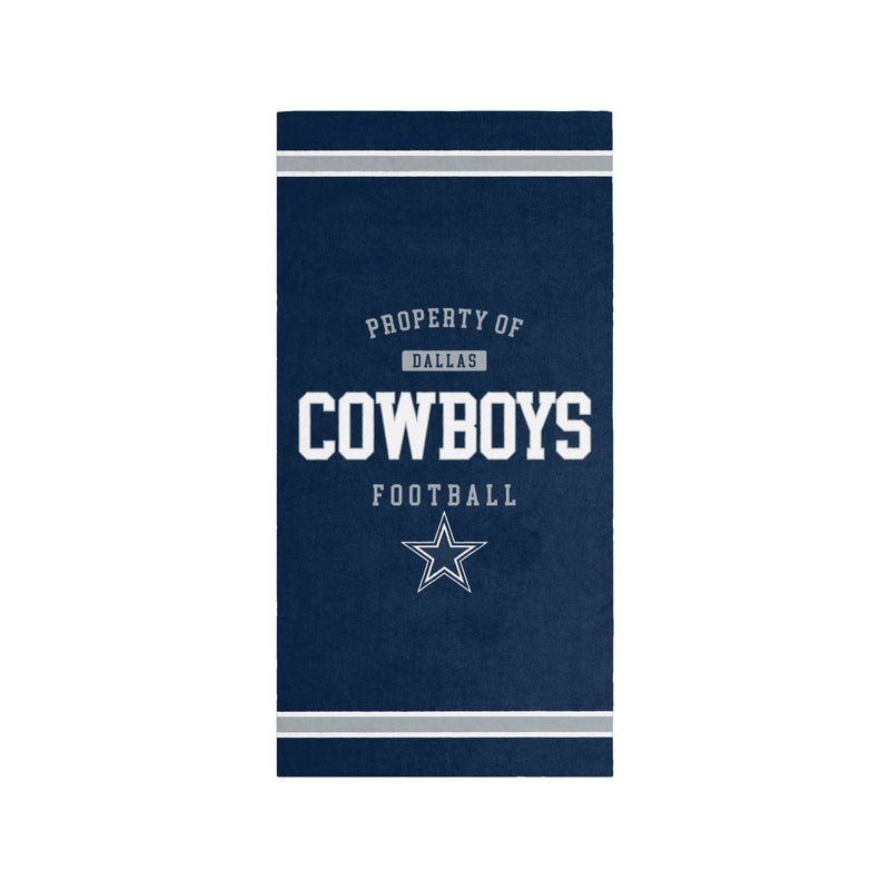 Dallas Cowboys NFL Property Of Beach Towel