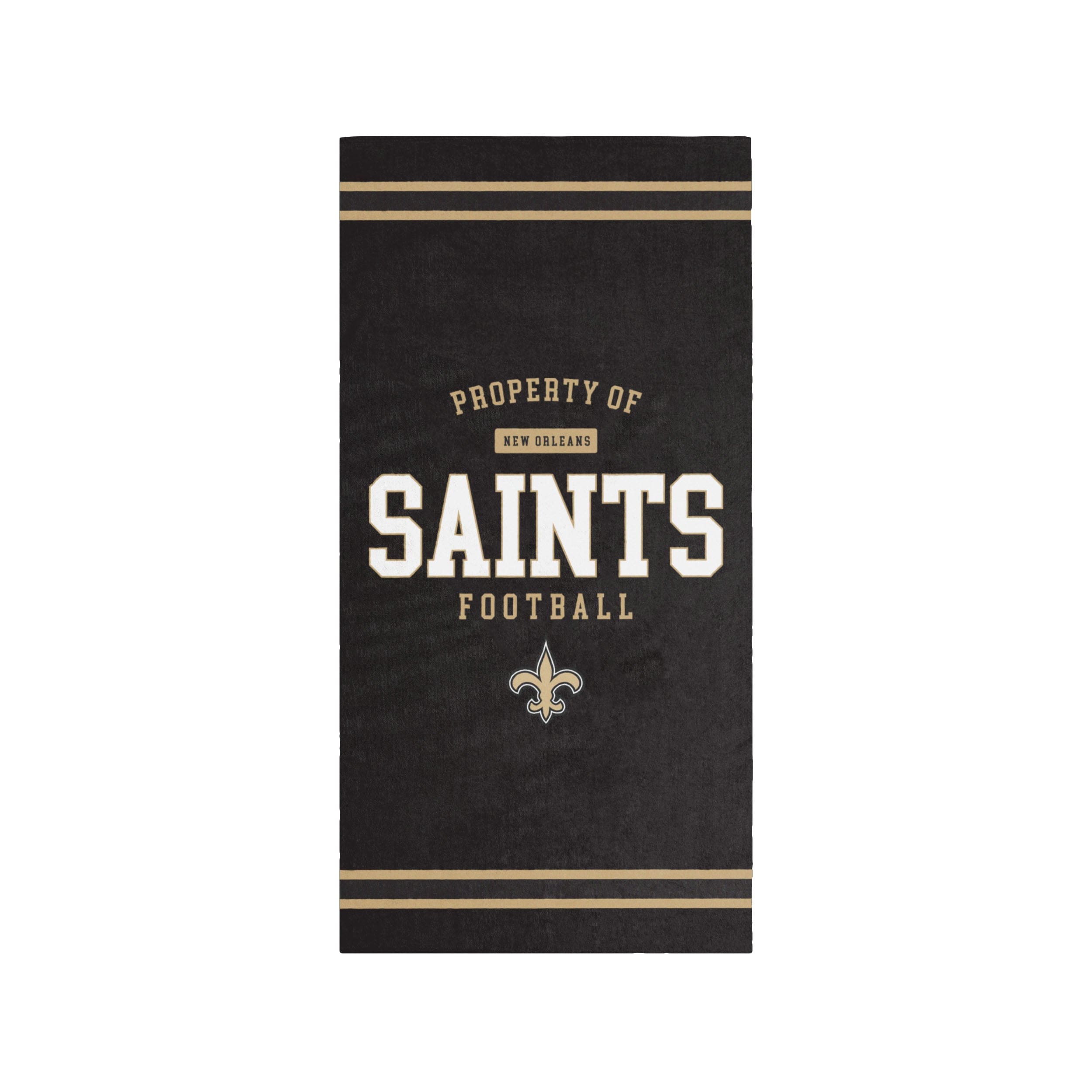 new orleans saints beach towel