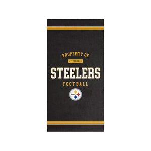 Pittsburgh Steelers NFL Property Of Beach Towel