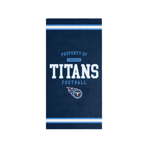 Tennessee Titans NFL Property Of Beach Towel