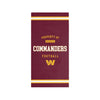 Washington Commanders NFL Property Of Beach Towel
