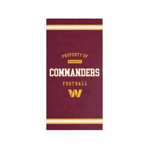 Washington Commanders NFL Property Of Beach Towel