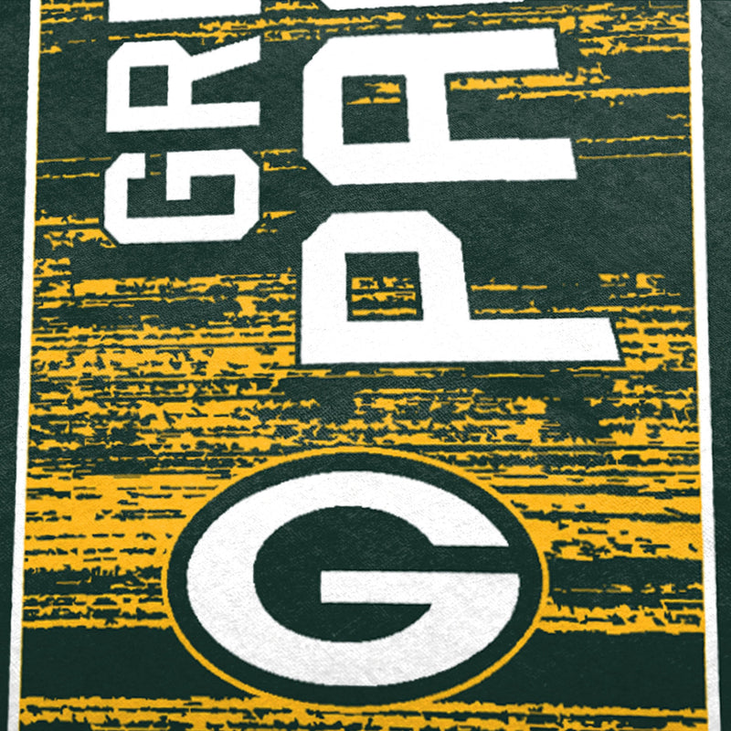 Green Bay Packers Tie Dye Beach Towel