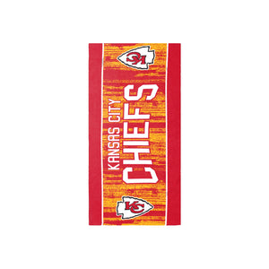 Kansas City Chiefs NFL Big Logo Beach Towel