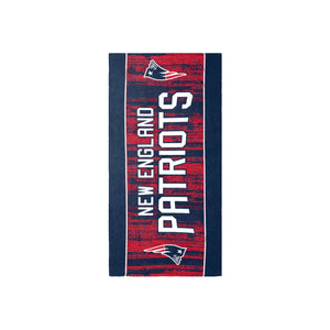 New England Patriots NFL Big Logo Beach Towel