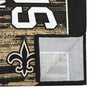 New Orleans Saints NFL Big Logo Beach Towel