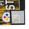 Pittsburgh Steelers NFL Big Logo Beach Towel