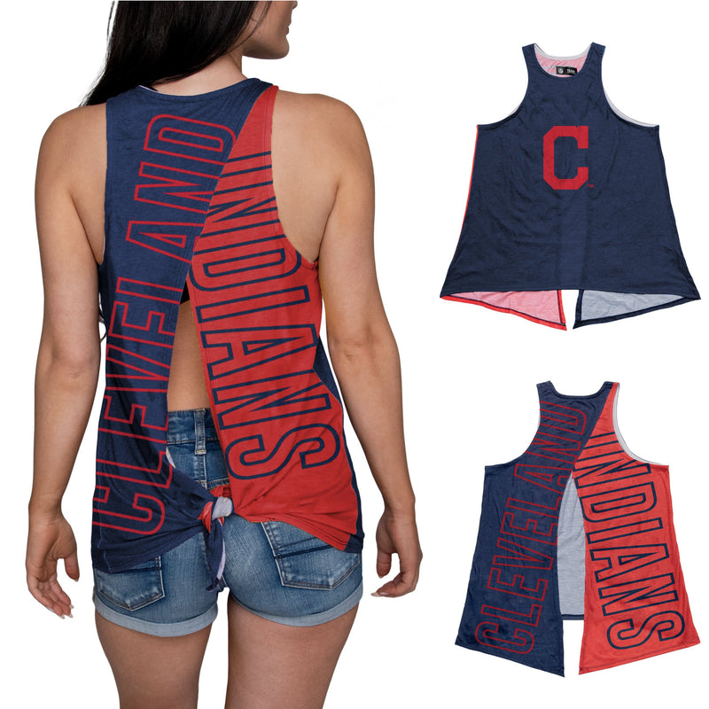 MLB Womens Tie-Breaker Sleeveless Top - Pick Your Team