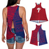 MLB Womens Tie-Breaker Sleeveless Top - Pick Your Team