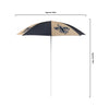 New Orleans Saints NFL Beach Umbrella