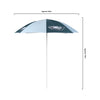 Philadelphia Eagles NFL Beach Umbrella