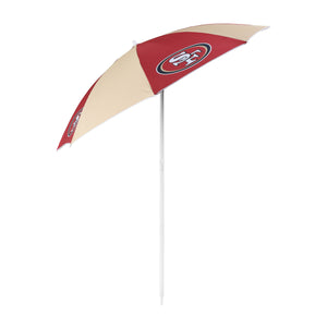 San Francisco 49ers NFL Beach Umbrella