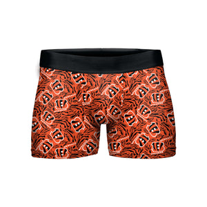 Cincinnati Bengals Original NFL Mens Repeat Logo Compression Underwear