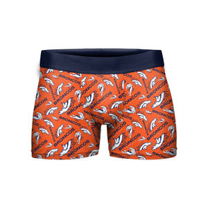 Denver Broncos NFL Mens Repeat Logo Compression Underwear
