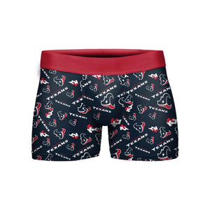 Houston Texans NFL Mens Repeat Logo Compression Underwear