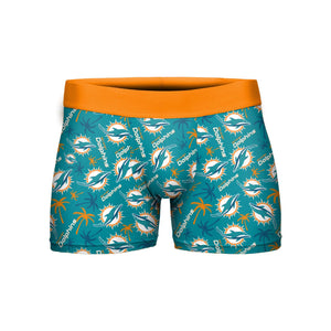 Miami Dolphins NFL Mens Repeat Logo Compression Underwear