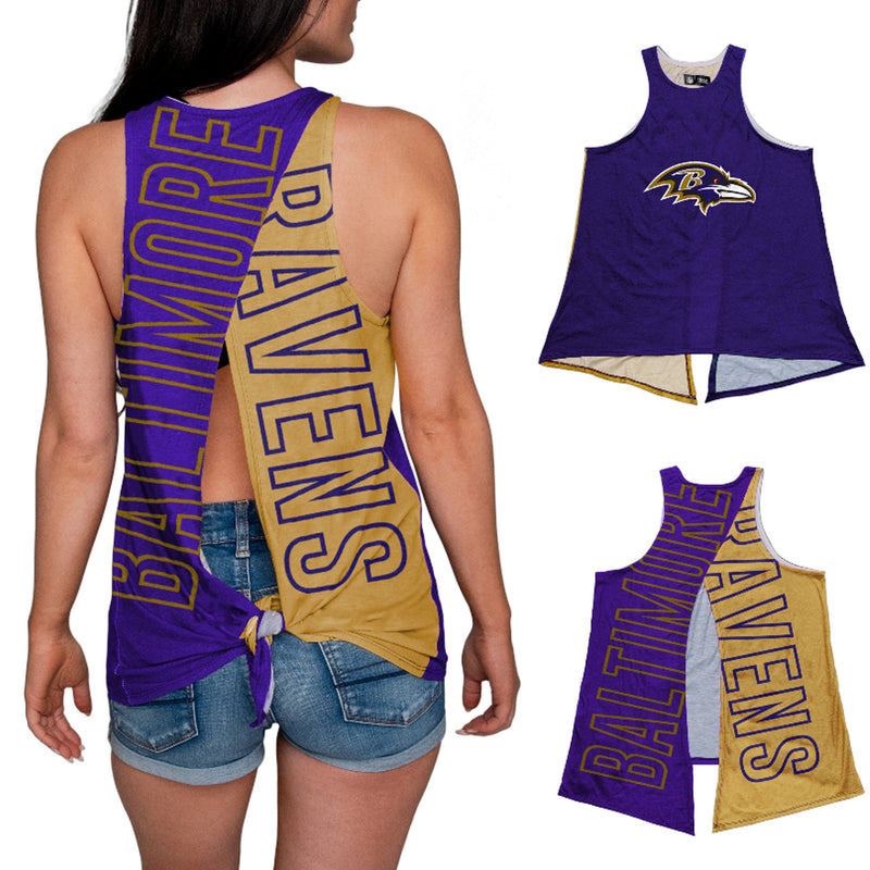 NFL Womens Tie-Breaker Sleeveless Top - Pick Your Team