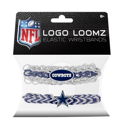 Dallas Cowboys Team Logo Loomz Premade Wristband - 2 Pack