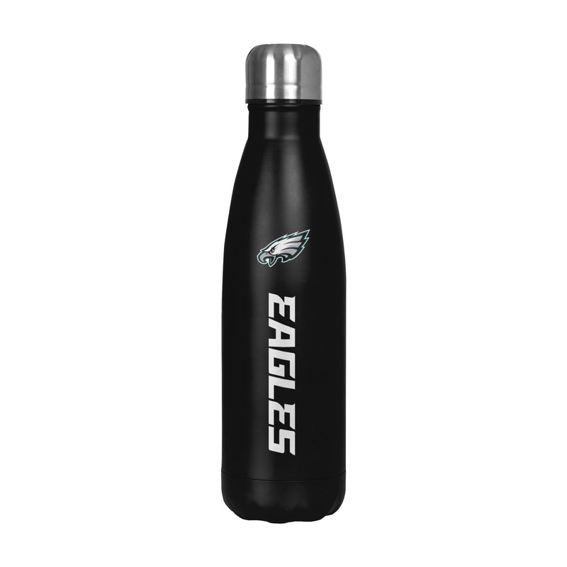 Official NFL Philadelphia Eagles Black & White Insulated Bottle