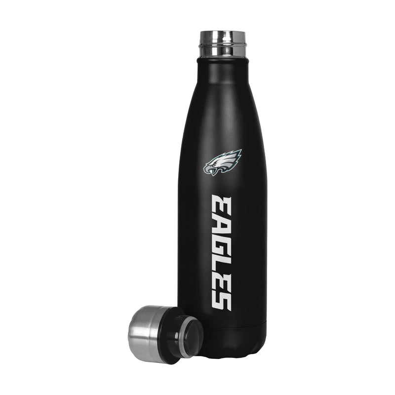 Official NFL Philadelphia Eagles Black & White Insulated Bottle