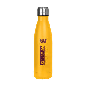 Washington Commanders NFL Wordmark Chill Water Bottle