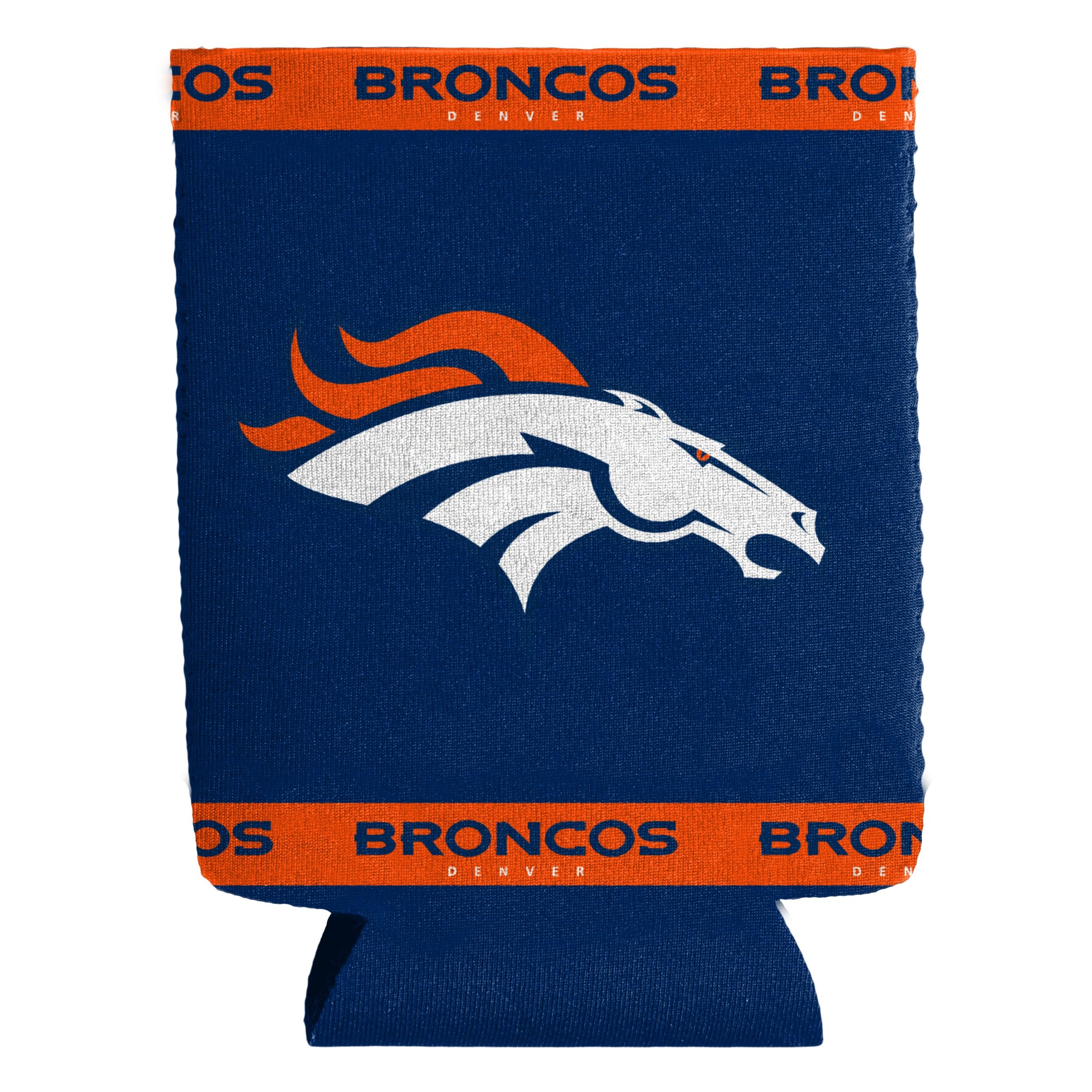 NFL Denver Broncos Personalized Stainless Insulated Can Holder