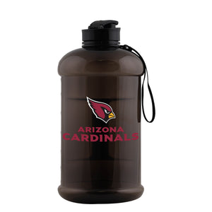 Arizona Cardinals NFL Large Team Color Clear Sports Bottle