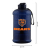 Chicago Bears NFL Large Team Color Clear Sports Bottle