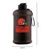 Cleveland Browns NFL Large Team Color Clear Sports Bottle