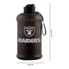 Las Vegas Raiders NFL Large Team Color Clear Sports Bottle