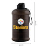 Pittsburgh Steelers NFL Large Team Color Clear Sports Bottle