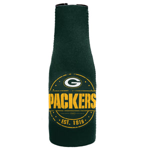 Green Bay Packers NFL Insulated Zippered Bottle Holder