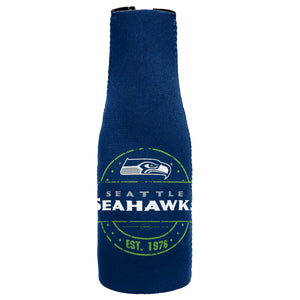 Seattle Seahawks NFL Insulated Zippered Bottle Holder