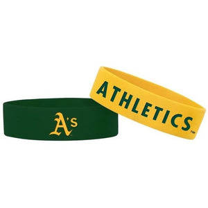 Athletics MLB Bulk Bandz Bracelet 2 Pack
