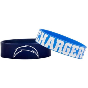 San Diego Chargers NFL Bulk Bandz Bracelet 2 Pack