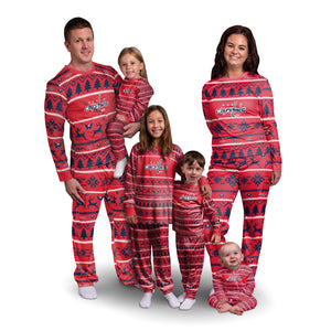Washington Capitals NHL Family Holiday Pajamas