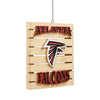 Atlanta Falcons NFL Wood Pallet Sign Ornament