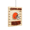 Cleveland Browns NFL Wood Pallet Sign Ornament