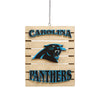 Carolina Panthers NFL Wood Pallet Sign Ornament