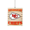 Kansas City Chiefs Wood Pallet Sign Ornament