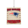 New England Patriots Wood Pallet Sign Ornament