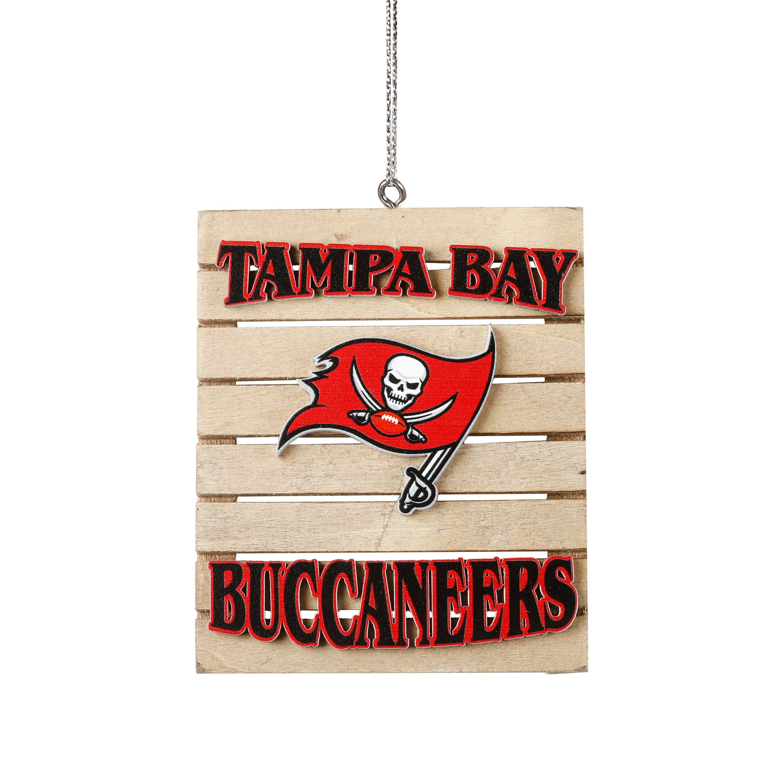 Fan Creations Tampa Bay Buccaneers Wood Sign - Football and Dog 6x12