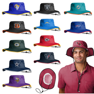 FOCO Cincinnati Bengals NFL Solid Boonie Hat