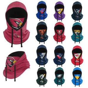 NFL Drawstring Hooded Gaiter - Select Your Team (PREORDER - SHIPS LATE AUGUST)