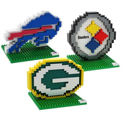 New York Giants BRXLZ Team Logo and Player Puzzle Set – Patch Collection