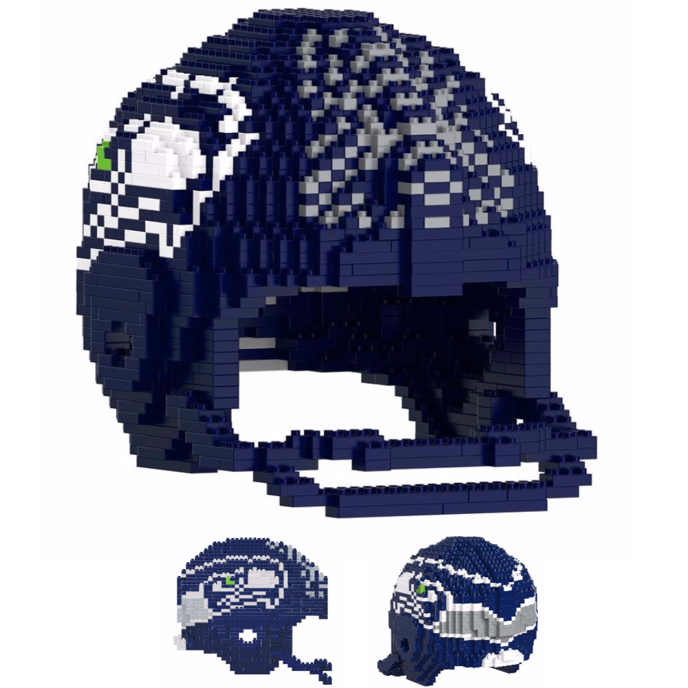 Seattle Seahawks 3D Helmet BRXLZ Puzzle